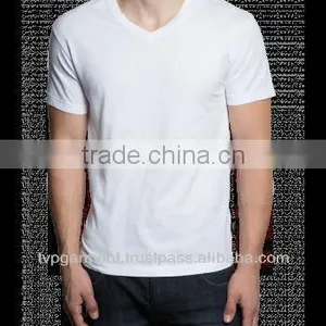 WHITE SHORT SLEEVE CREW NECK T-SHIRT (CODE:STS010) thumbnail-1