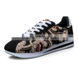 Fashion Autum Running Shoe Sport Men, Good Quality Leather Male Sport Shoes Running Cortez for Men Jogging thumbnail-2
