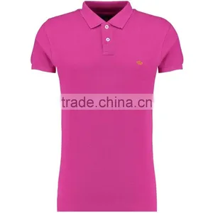 MGOO OEM Services Plain Color Mens T Shirts Buttons Up Fly Mens Tops New Design Polo thumbnail-2