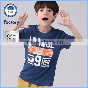 2016new Dedign t Shirt Boy, Wholesale Custom 100% Cotton t Shirt, Colorful Children t Shirt thumbnail-1