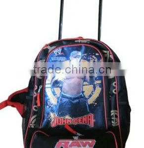 2014 New Arrival Girl's Cartoon School Trolley Bag Hot Sell School Bag thumbnail-1