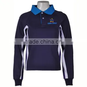 School Uniform Factory Girls' Short Sleeve Men Polo Rugby Jersey thumbnail-3