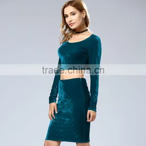 All Have in Stock Top Quality Long Sleeve Bodycon Dress for Women 2017 thumbnail-5