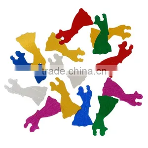 PVC Confetti Party Decoration Wedding Bride and Groom At Random thumbnail-1