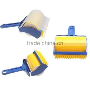 Clothes Blankets Pet Hair Sticky Lint Roller Brush thumbnail-6