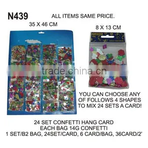 4 Style Plastic Craft Material Colored Glow Sand, Stone, Sequin W/ Combination Dispenser thumbnail-6