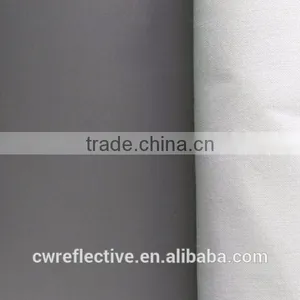Custom Silver Grey Waterproof 0.6mm Abrasive Resistance Reflective pu Leather Fabric for Sewing Shoe thumbnail-4