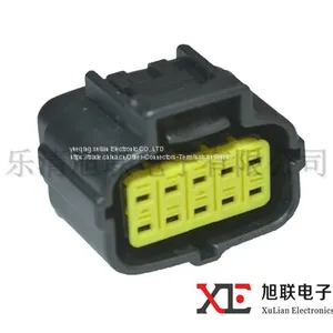 10 Pin Female Male Auto Electrical Connectors With Terminals and Seals 174657-2 174655-2 thumbnail-1