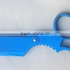 New Barber Ring Shaving Razor With Titanium Coating thumbnail-1