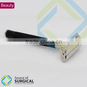 Safety Razors With Wooden Stands and Shaving Brush Complete Set. thumbnail-4
