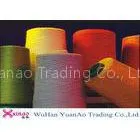 High Twist Dyed Polyester Yarn On Plastic Core , Bright Core Spun Yarn thumbnail-1