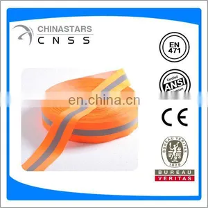 Colored Sew on Reflective Webbing Tape for Bags thumbnail-1