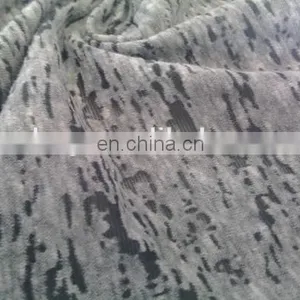 Winfar Knitting Textile Plain Dyed Polyester Cotton Blend Burnout Fabric thumbnail-5