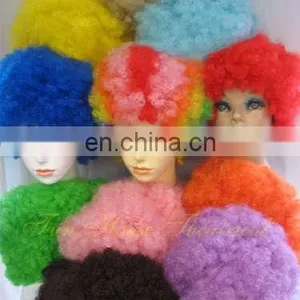 Ahort Afro White Wig FGW-0048 thumbnail-6