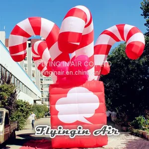 Red Inflatable Candy Box for Christmas Decoration thumbnail-1