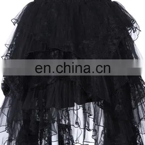 Gothic Laces and Frills Layered Skirt thumbnail-3
