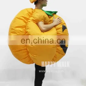 HI CE Inflatable Pumpkin Costume for Adult Size,inflatable Costume for Halloween Festival thumbnail-3