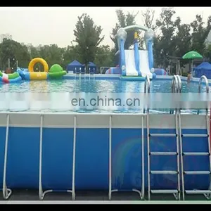 Fastion Pool Rectangular Above Ground Swimming Pool Slipper From China thumbnail-2