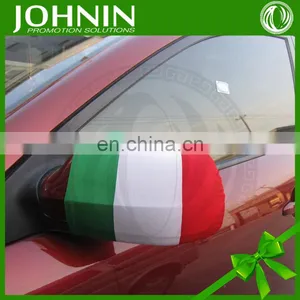Custom Hot Sell Polyester Print Promotion Cover Sock Car Mirror Flag thumbnail-6