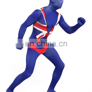 Morph Suit United Kingdom Spandex Full Body Costume UK thumbnail-3