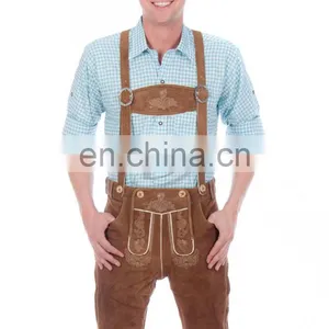 2016 High Quality Chrome 6 Free Suede Trachten Knee Over Lederhosen (Bavaria Clothing) thumbnail-6