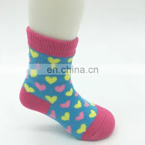 China Manufacture Custom Design Patterns 100% Cotton Baby Socks thumbnail-2