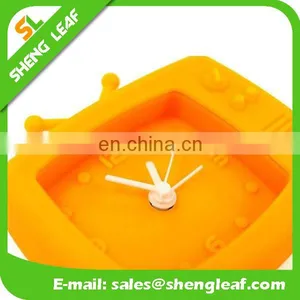 Mini TV Shaped Alarm Clock Silicone Alarm Clock thumbnail-2
