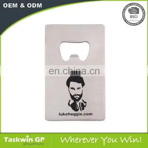 Custom Credit Card Bottle Opener, Custom Logo Credit Card Bottle Opener thumbnail-1