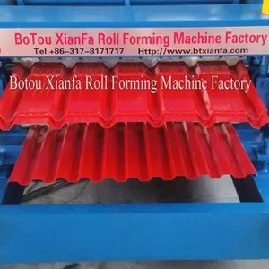 Double Layer Roof Sheet Roll Forming Machine thumbnail-3