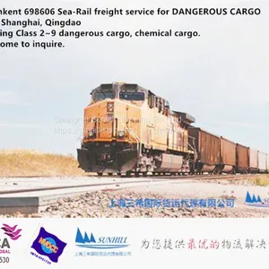 Shanghai to Shymkent 698606 Container Shipping Freight for Dangerous Cargo thumbnail-1