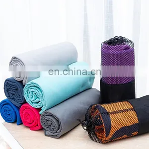 High Quality Customize Size Logo Microfiber Sports Gym Hand Towels Cheap Price thumbnail-1