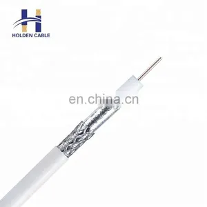 Online China Shop Al/cu Braided Rg6 75 100 Ohm Coaxial Cable for Antenna or Communication thumbnail-3