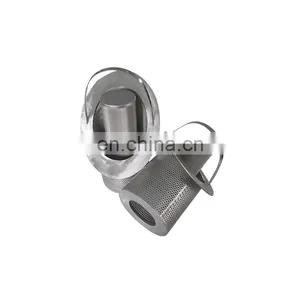 304 Stainless Steel Filter Cartridge 80 Mesh 100 Mesh 120 Mesh Basket Punching Plate Porous Filter thumbnail-2