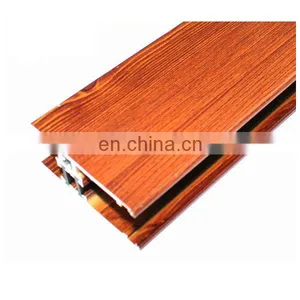 SHENGXIN Chinese Factory Hot Sale Aluminium Wood Finish Profile Best Price thumbnail-1