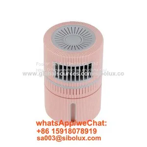 Portable Pink USB Mini Air Cooler With Evaporative Water Tank thumbnail-2