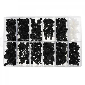HE09 350PCS Black Car Universal Bumper Fixed Clamp Push Type Fasteners thumbnail-5