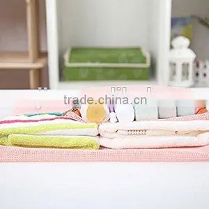 4PCS/Set Multi-Functional Portable Travel Luggage Suitcase Clothes Underwear Packing Cubes Organizer Mesh Storage Makeup Bag Pou thumbnail-2