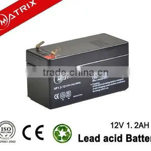 Fire Alarm System 12V 1.2AH Storage Battery thumbnail-1