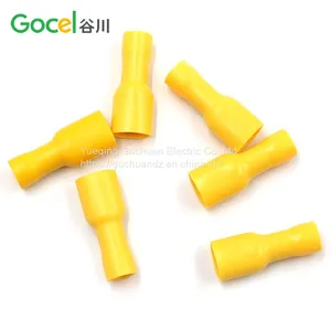 FDFD5.5-250 Pre-insulated Butt Cold Press Terminal Plug Spring Wire Connector PVC thumbnail-4