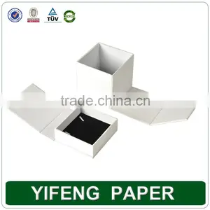 Simple Printing Packaging Luxury Jewelry Box Rectangle Folding Paper Box thumbnail-6