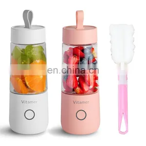 Electric Handheld Vitamer 350ml Mini Portable Juicer Blender Freshly Squeezed Juice Mixer Rechargeable Juice Bottle thumbnail-1