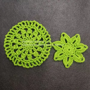 Handcraft Garment Accessories Handmade Cotton Appliques thumbnail-3