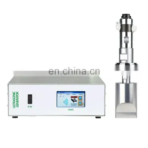 LINGKE 20kHz 2000W Ultrasonic Welding Machine Generator System Digital Converter and Booster Factory Price thumbnail-1