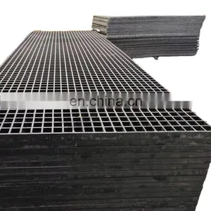 Anti-slip Fiberglass Grille Anti-corrosion Walkway E-glass Plastic Composite Molded Car Wash Grate Flooring FRP Grating thumbnail-4