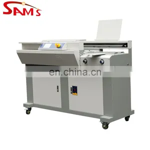 BM60 for A3 A4 Paper Sheets Hardcover Book Block Soft Cover Book Hot Glue Binder Binding Machine thumbnail-4