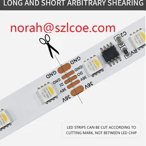 Pixel New 36V RGBW Ucs2904 Led 30m Flex Strip Light thumbnail-5