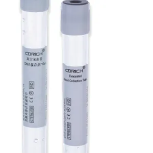 DNA Tubes Evacuated Blood Collection DNA Preservative Fluid Tubes, Test Tube for Blood Sample Colletion (CE) thumbnail-1