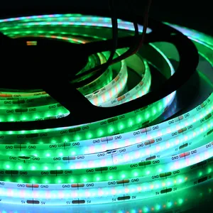 High Density DC5V 1008leds/m Addressable Rgb SK6805 Colorful Fcob Led Strip Digital Rgb Full Color COB Led Light Strip thumbnail-5
