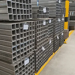 Customized Carbon Steel Welded Pipe in Square Rectangular With Factory Sale thumbnail-1