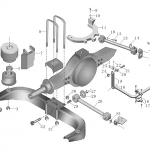 Steering System Original 3412-00319 Original Steering Damper China Bus Parts thumbnail-4